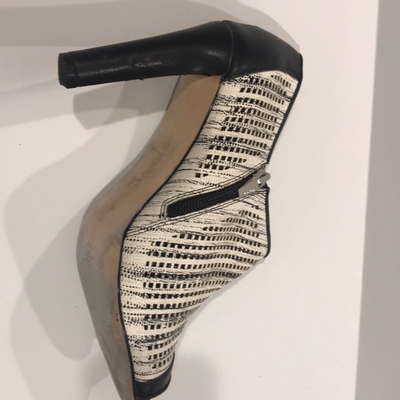 Gently used Calvin Klein open toe zipper booties - Picture 7 of 8